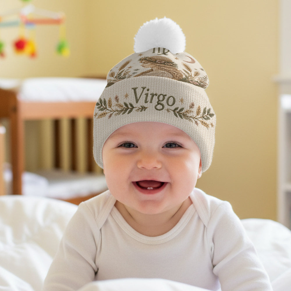 Zodiac Sign - Personalized Horoscope Beanie Hat