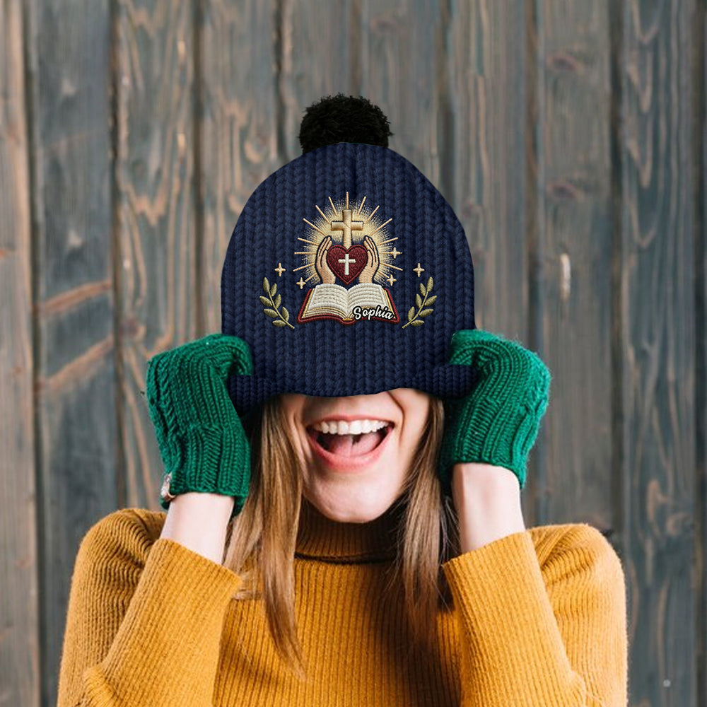Gott ist meine Stärke – Personalisierte christliche Mütze