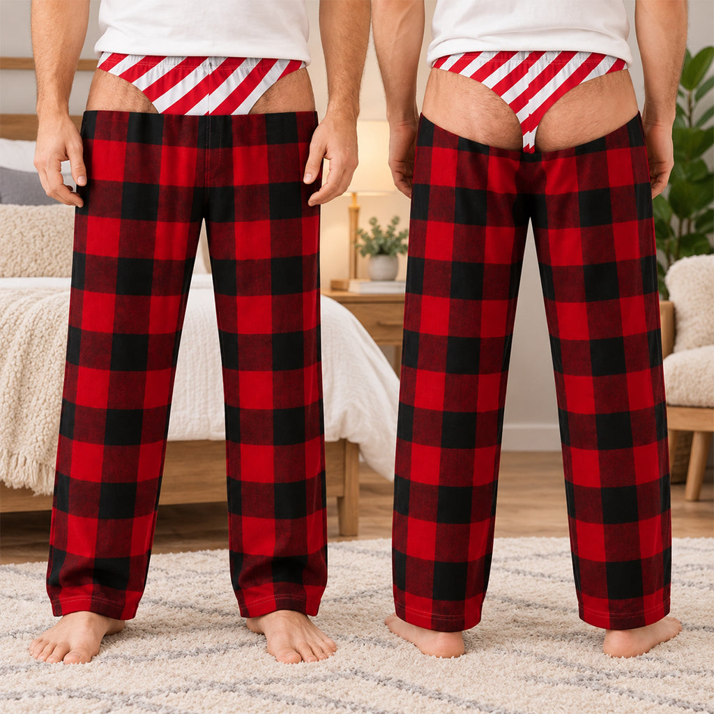 Couple Gift, Funny Christmas Gift for Husband, Boyfriend - Personalized Spicy Couple Pajama Pants