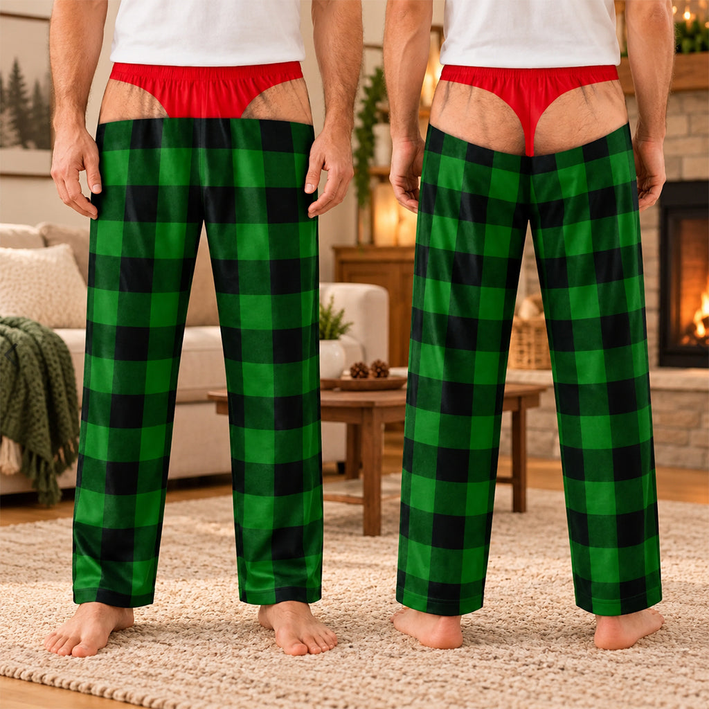 Couple Gift, Funny Christmas Gift for Husband, Boyfriend - Personalized Spicy Couple Pajama Pants
