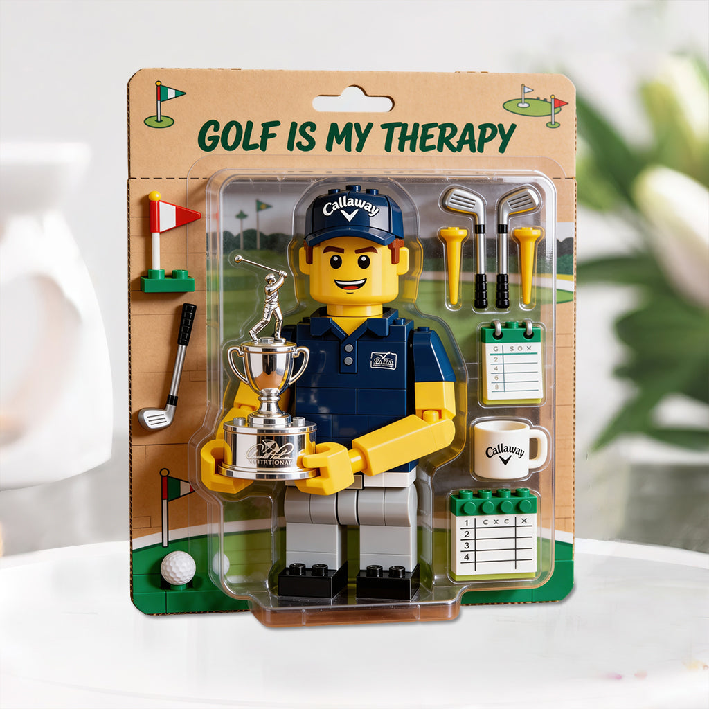 Hole-in-One – Personalisierte, individuell geformte Acrylplakette für Golfer