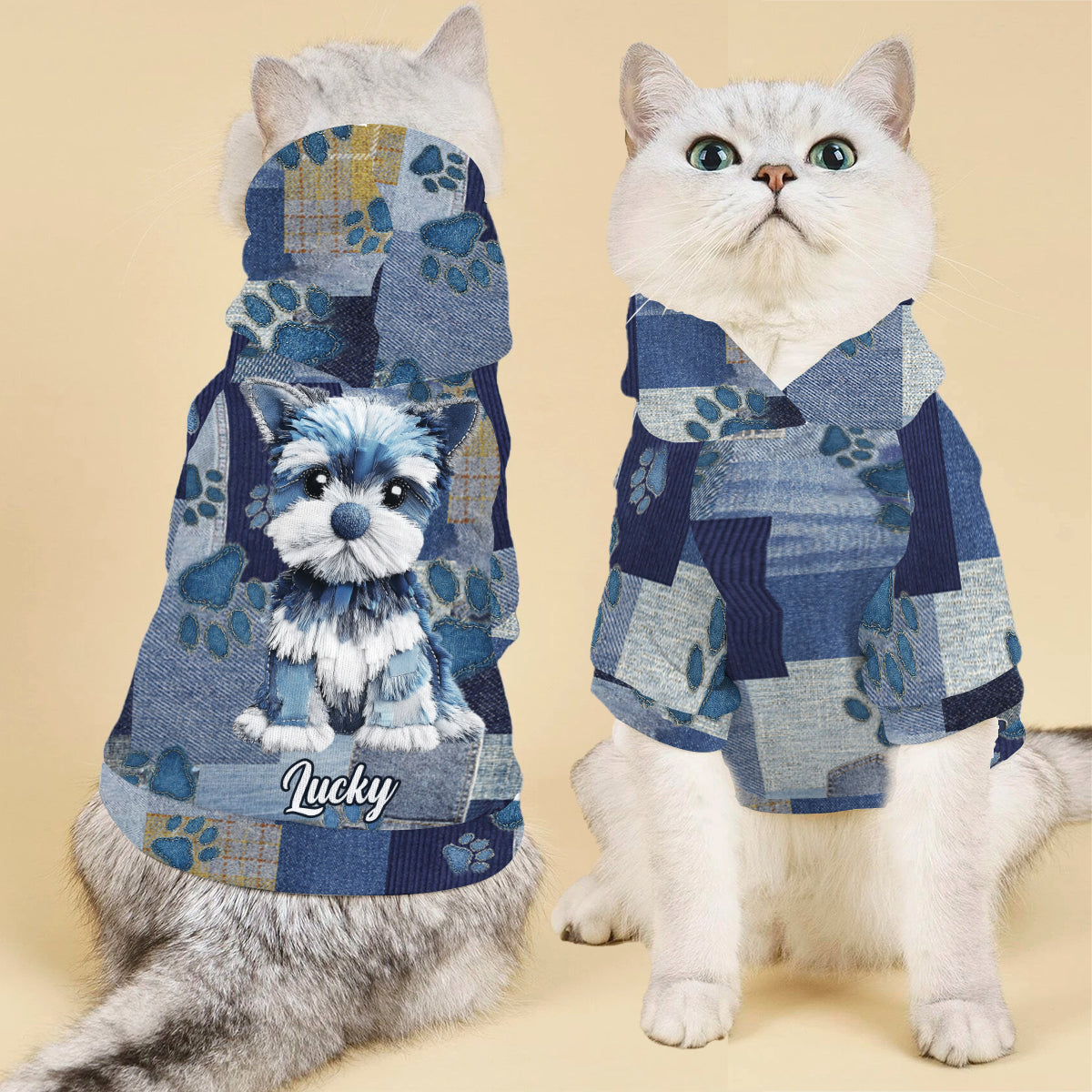 Ich liebe meinen Hund – Personalisierter Hunde-Hoodie