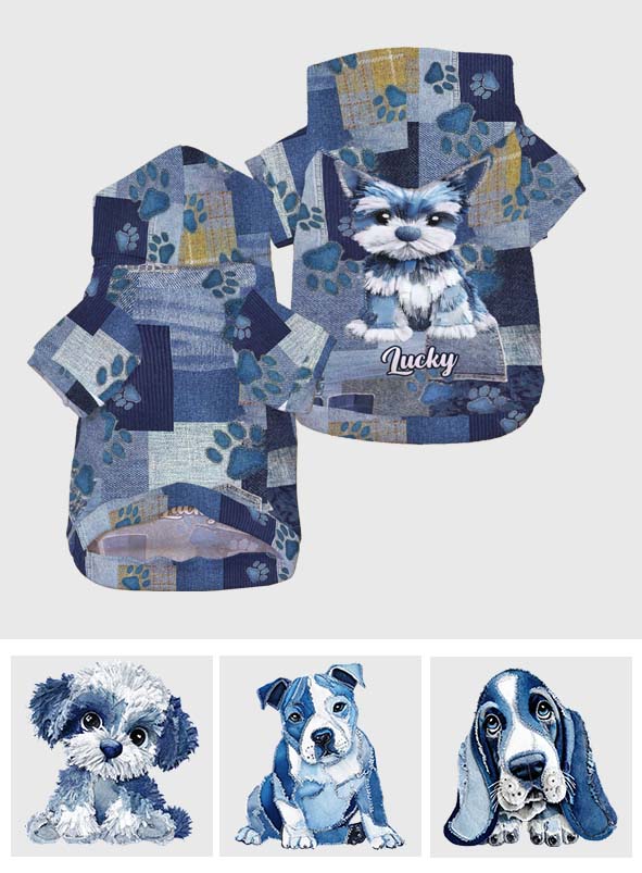 Ich liebe meinen Hund – Personalisierter Hunde-Hoodie