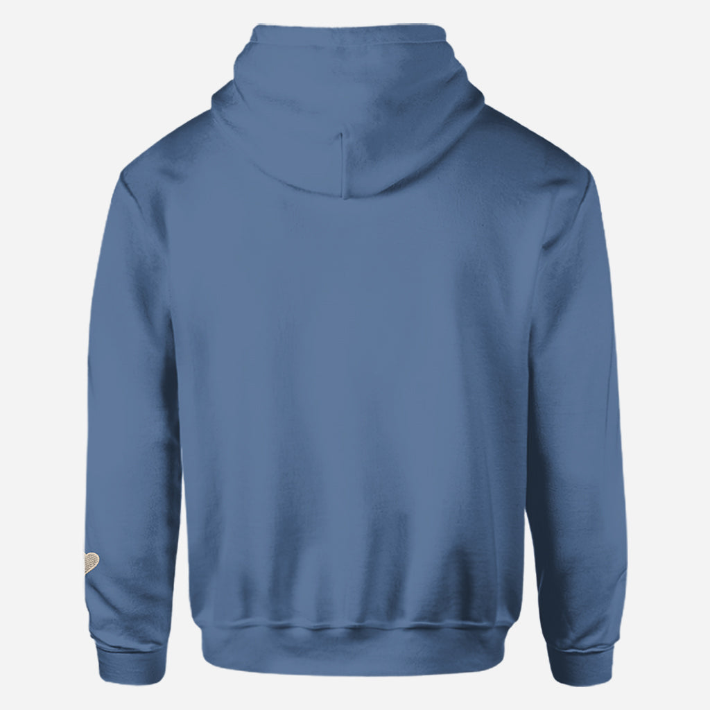 Meine Freundin schlägt mich. Nichts geht über einen Jet2-Urlaub – personalisiertes Pärchen-Shirt mit Allover-Print