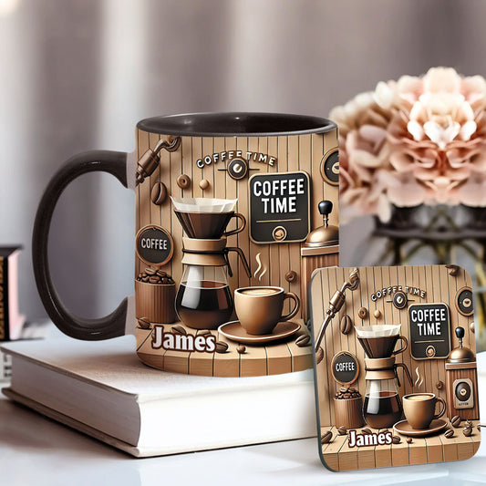 Kaffeezeit – Personalisierte Kaffeetasse