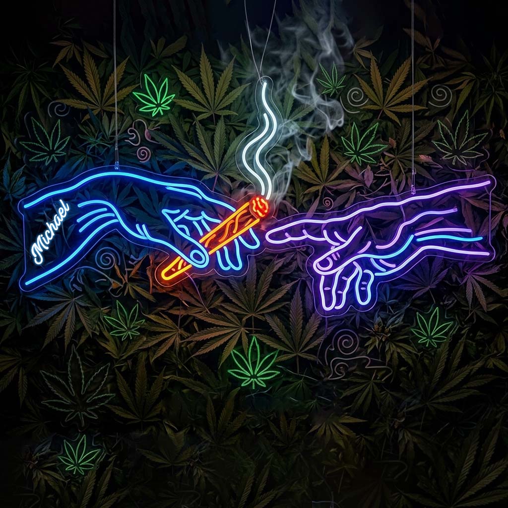 The Creation - Personalized Weed Neon LED Light Sign