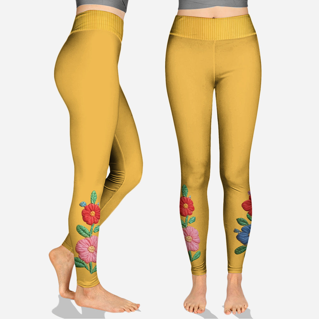 Ich bin Schwarze Geschichte – Personalisierter Hoodie und Leggings für Afroamerikaner