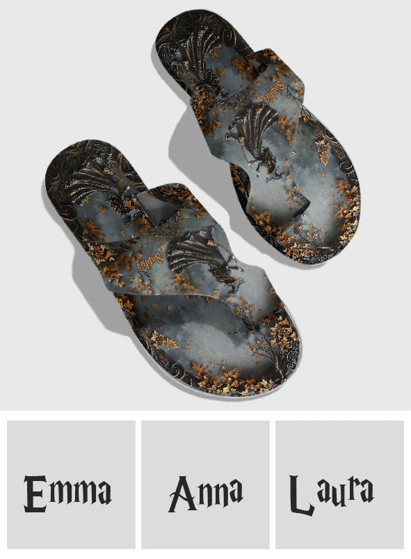 Wunderschöne Hexe – personalisierte Zehentrenner