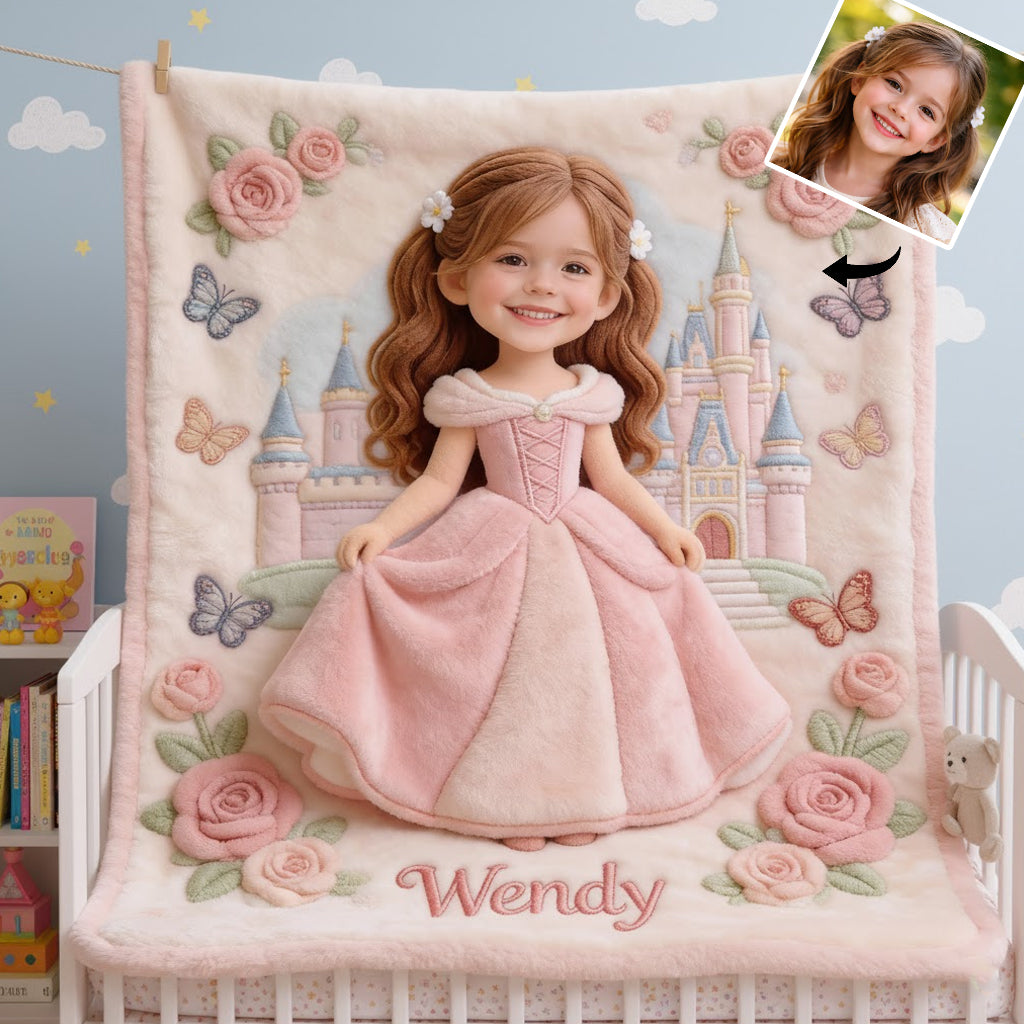 Custom Any Photo Perfect Gift For Kids - Personalized Kid Blanket