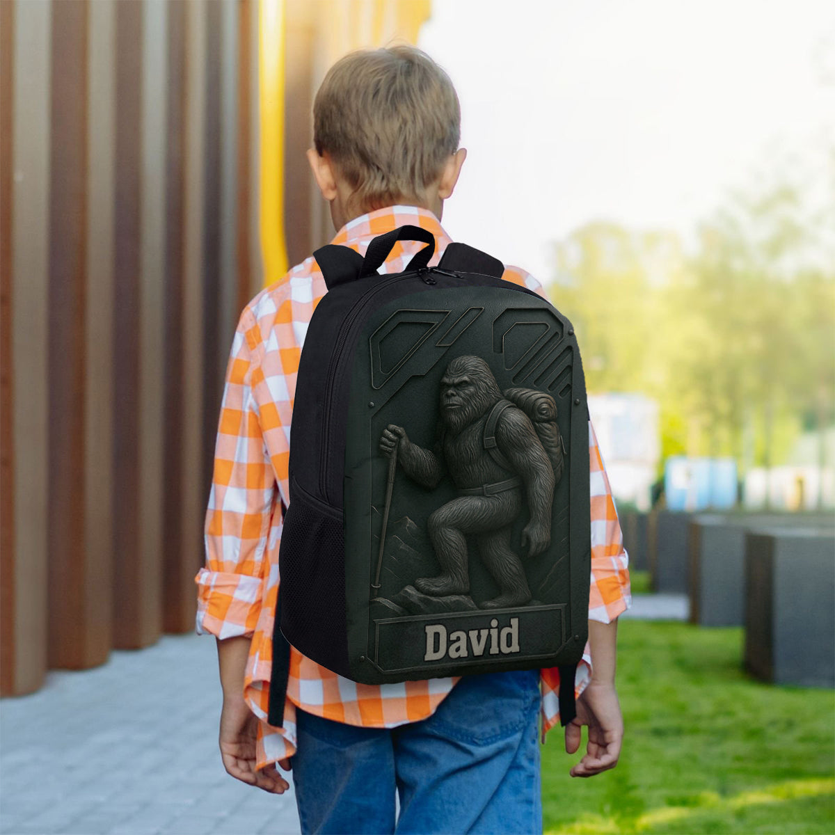Hiking Sasquatch - Personalized Hiking Multifunctional Backpack