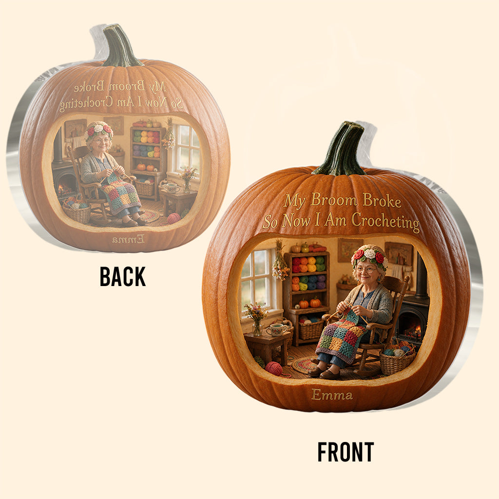 It's Fall Y'all - Personalized Sewing Custom Shaped Acrylic Plaque