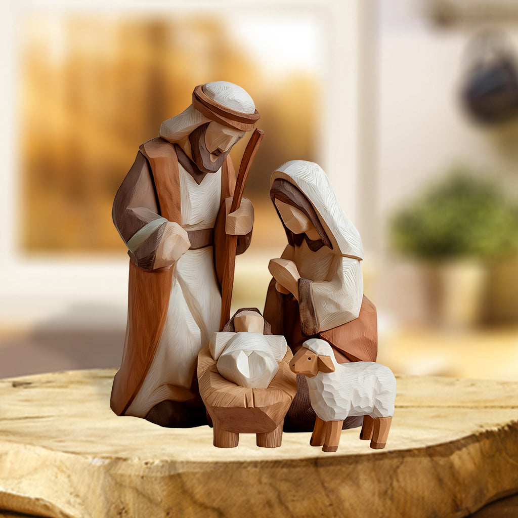 Frohe Weihnachten – Individuell geformte Acrylplakette von Christian