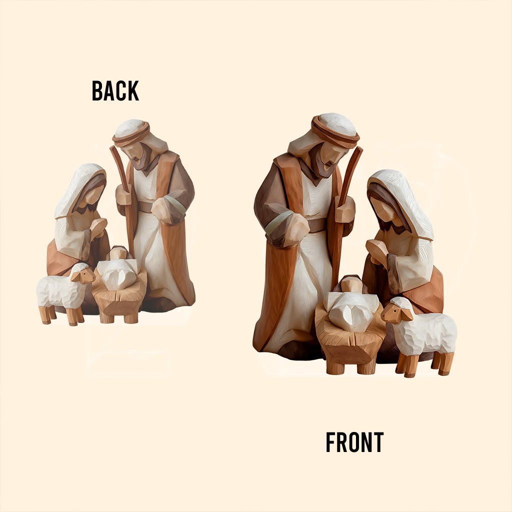 Frohe Weihnachten – Individuell geformte Acrylplakette von Christian