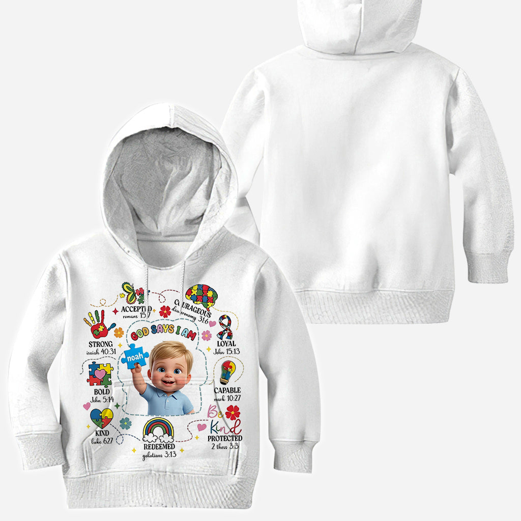 Autism Christian - Personalized Autism Awareness All Over Shirt