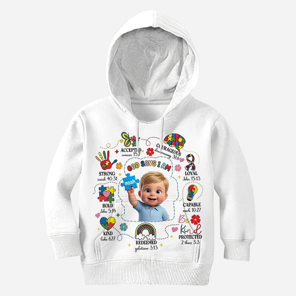 Autism Christian - Personalized Autism Awareness All Over Shirt