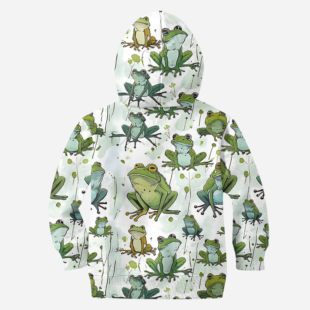 Ich liebe Frösche – Personalisiertes T-Shirt mit Froschmotiv