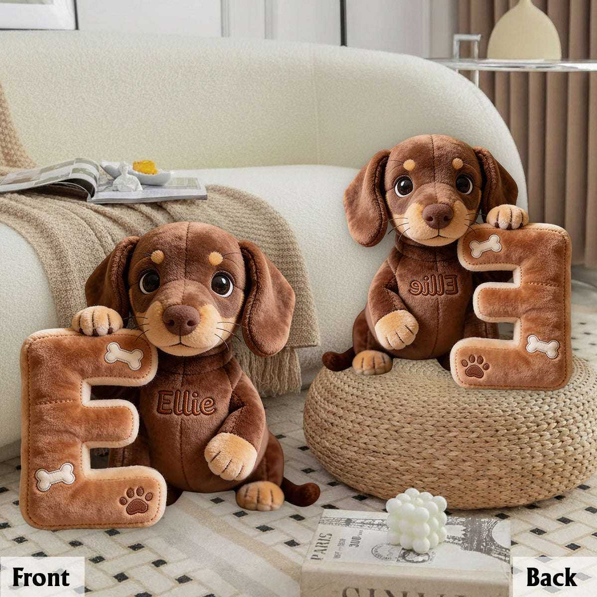 Custom Any Pet Photo - Personalized Dog Premium Faux Fur Pillow