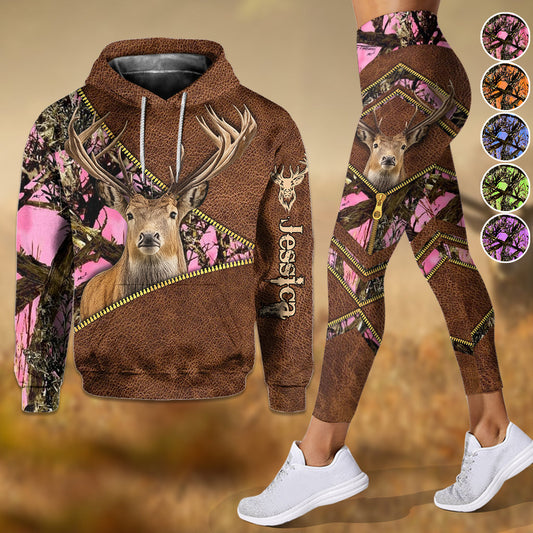 Country Girl – Personalisierter Jagd-Hoodie und Leggings
