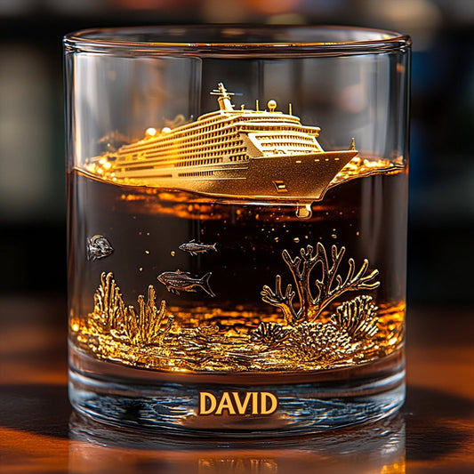 Cruise Life - Personalized Cruising Whiskey Decanter Set