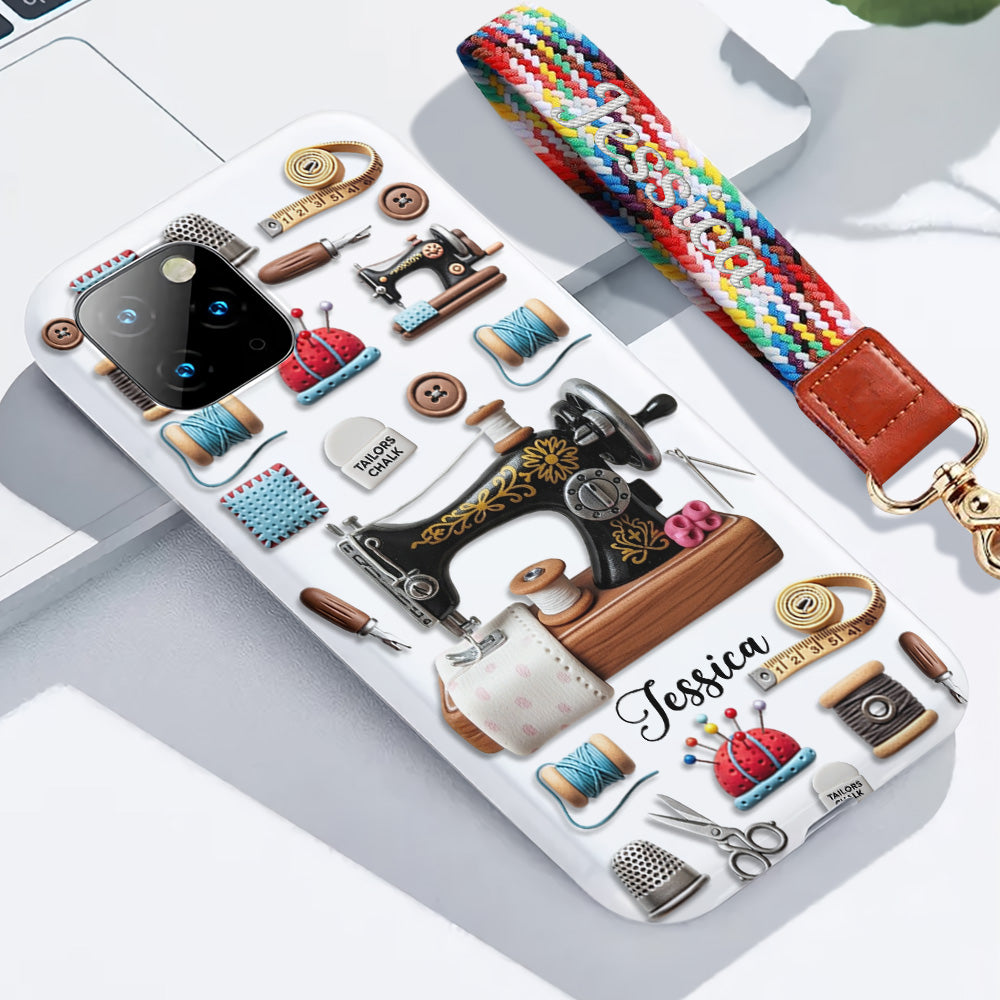 Stunning Sewing Machine - Personalized Sewing Full Print Phone Case
