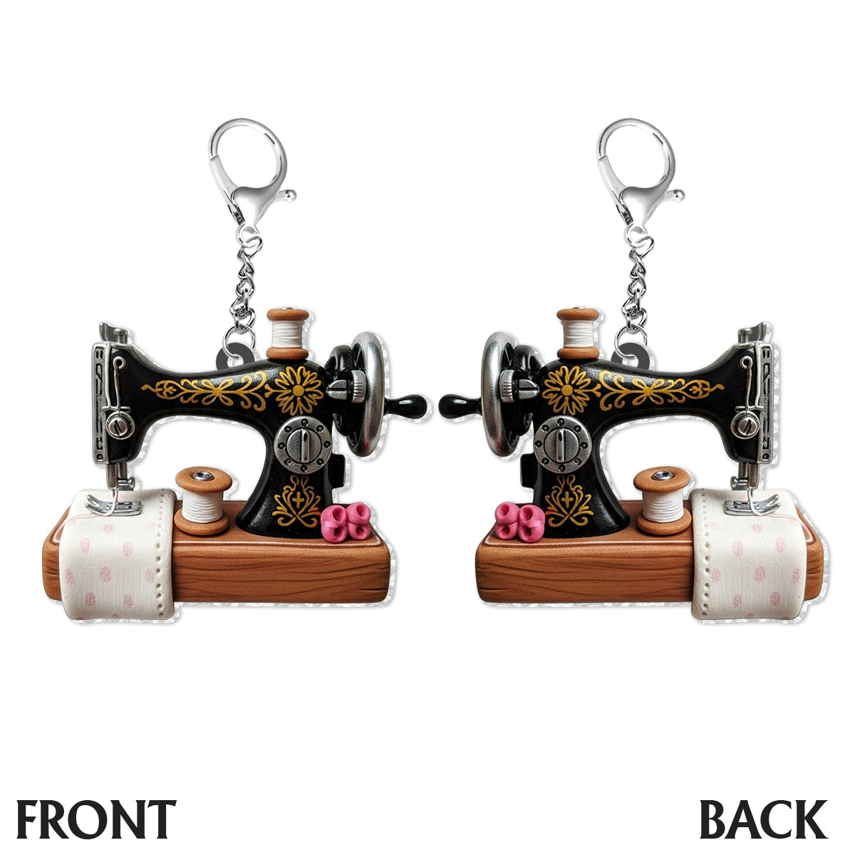 Stunning Sewing Machine - Personalized Sewing Tote Bag