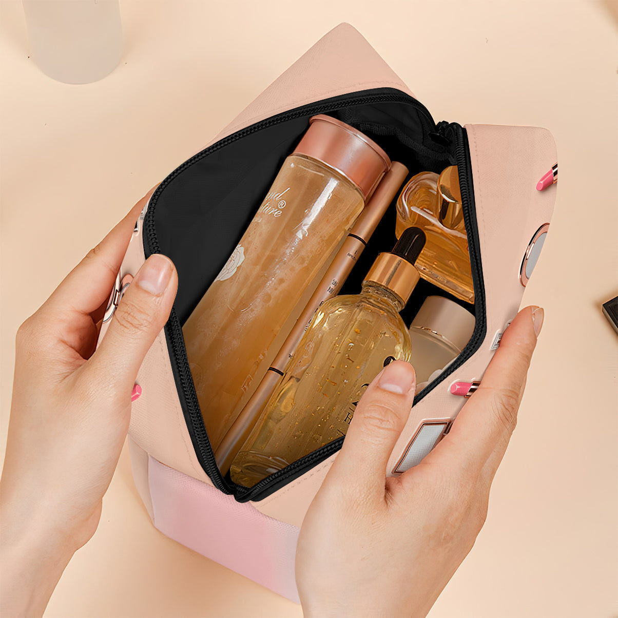 Visagistin – personalisierte Kosmetiktasche