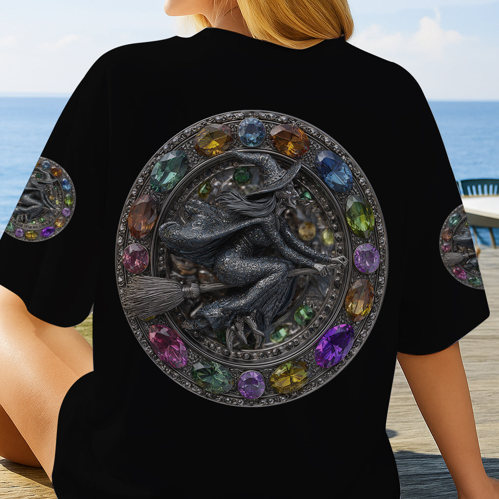 Sparkle Witch - Personalized Witch All Over Shirt