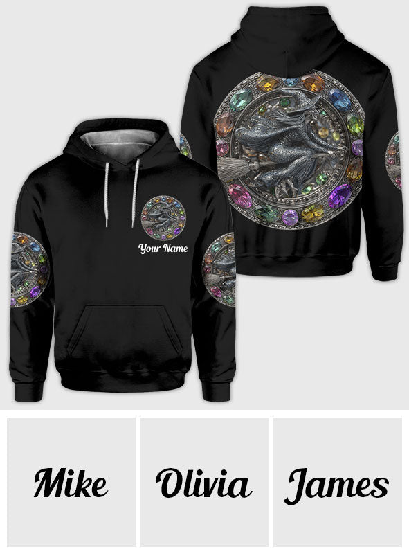 Sparkle Witch - Personalized Witch All Over Shirt