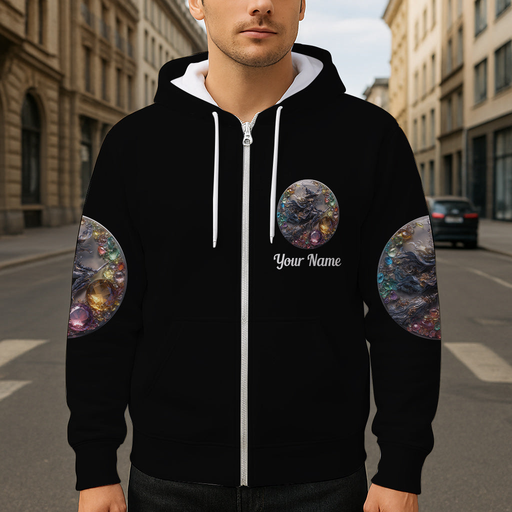 Glitzerhexe – Personalisiertes Hexen-Shirt