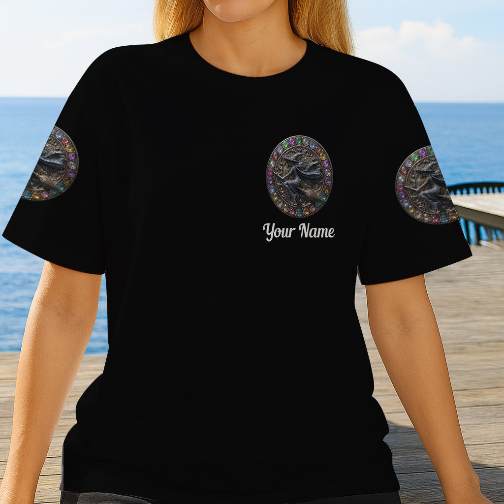 Sparkle Witch - Personalized Witch All Over Shirt