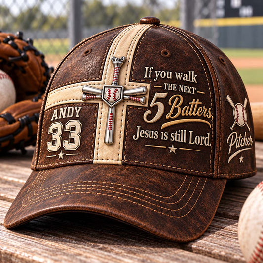 Love God Play Baseball - Personalized Baseball Classic Cap