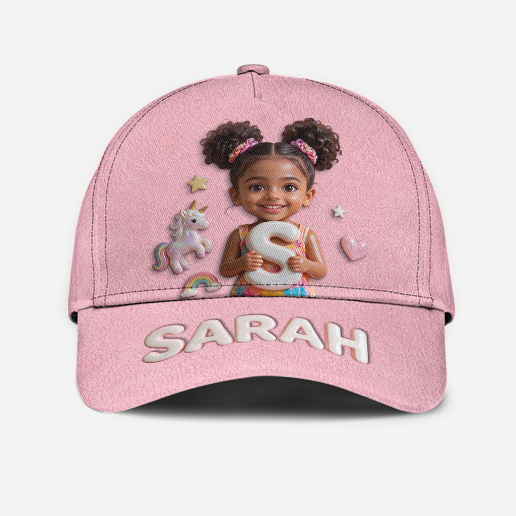 Custom Photo, Alphabet, Any Theme - Personalized Kid Classic Cap