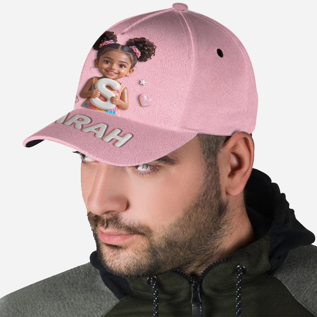 Custom Photo, Alphabet, Any Theme - Personalized Kid Classic Cap