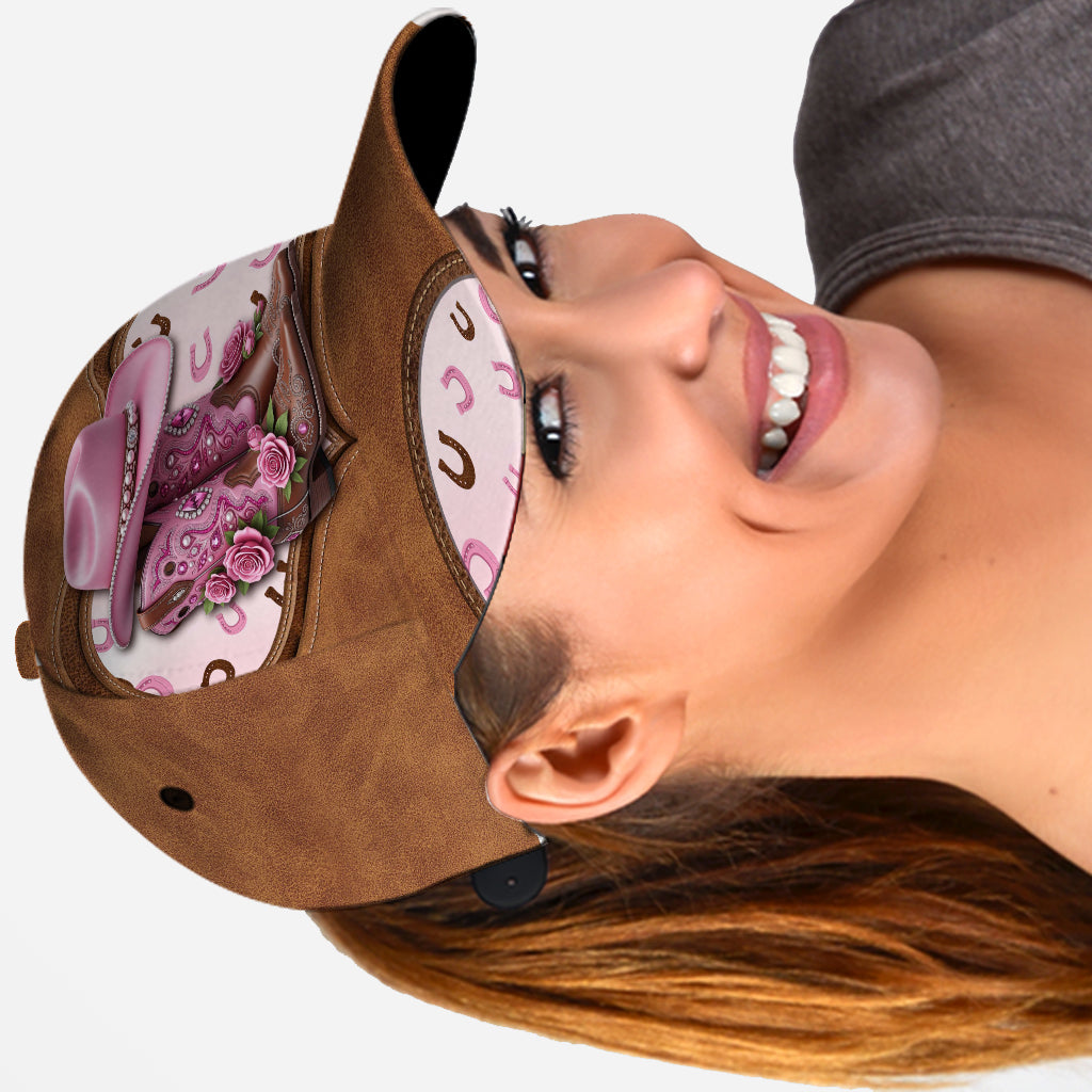 Cowgirl-Stiefel – Personalisierte Cowgirl-Klassiker-Kappe