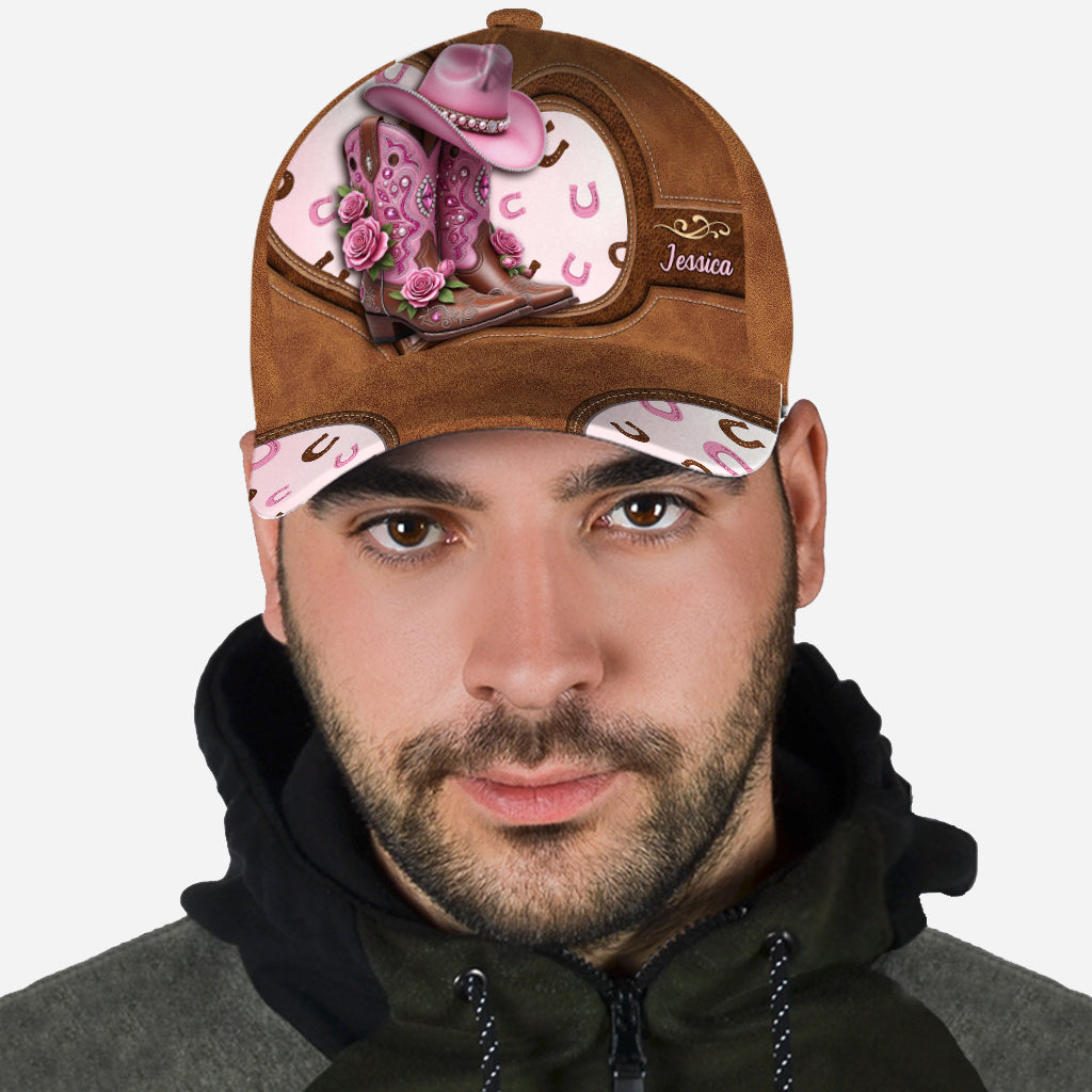 Cowgirl-Stiefel – Personalisierte Cowgirl-Klassiker-Kappe