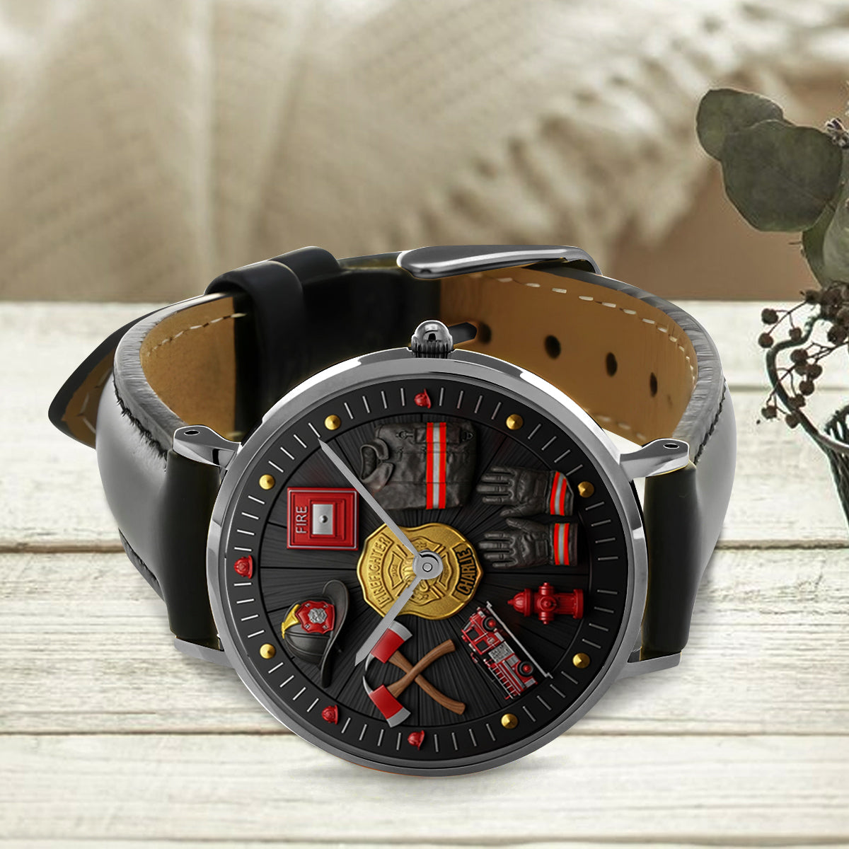 Proud Firefighter - Personalized Firefighter Hand Watch