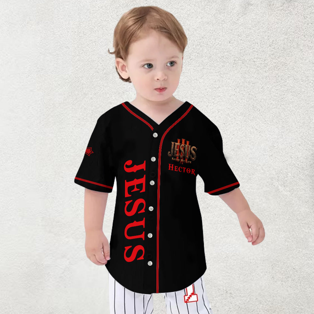 Liebe Jesus – Personalisiertes christliches Baseballtrikot