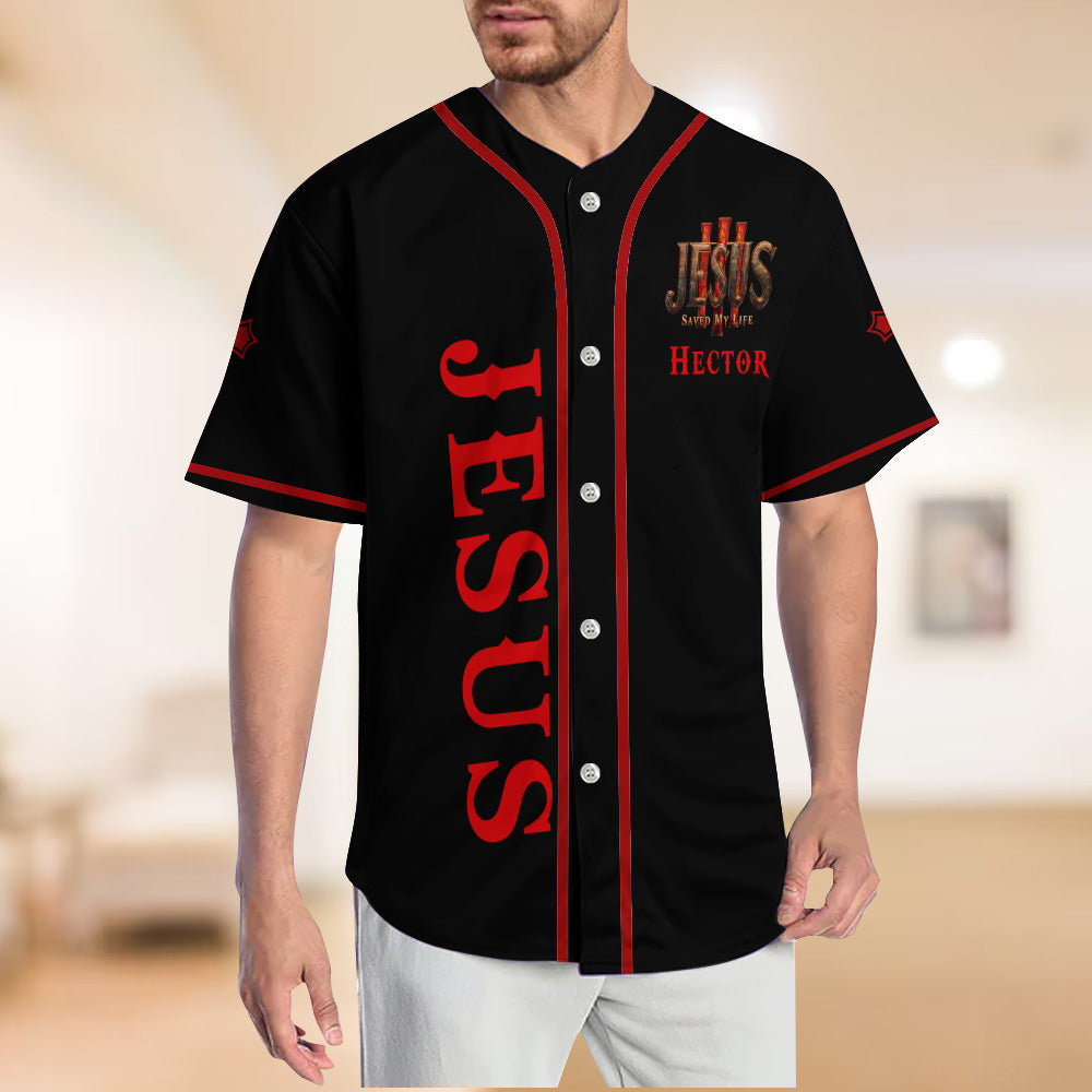 Liebe Jesus – Personalisiertes christliches Baseballtrikot