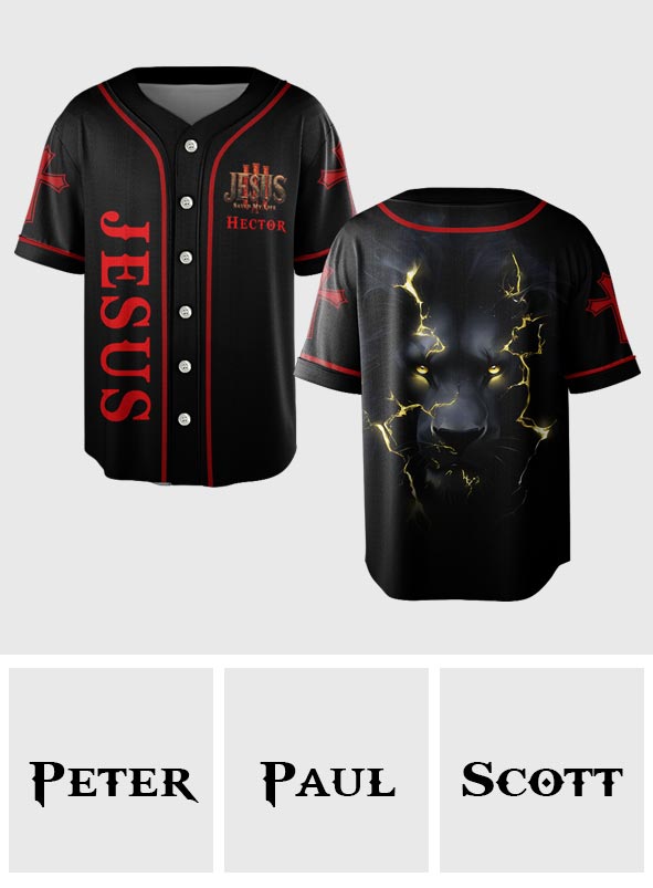Liebe Jesus – Personalisiertes christliches Baseballtrikot