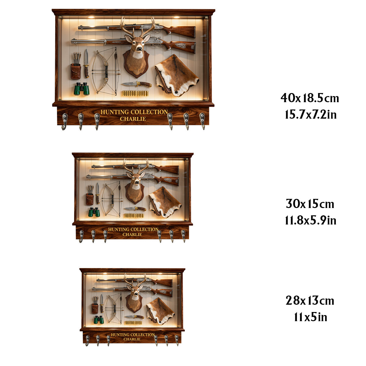 Liebe zur Jagd – Personalisierte, individuell geformte Hängehalterung für die Jagd
