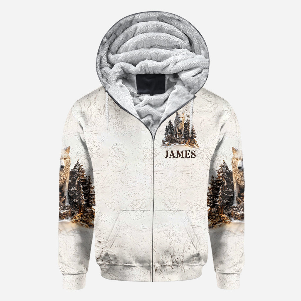 Papa Wolf Pack - Personalisiertes Vater-Shirt