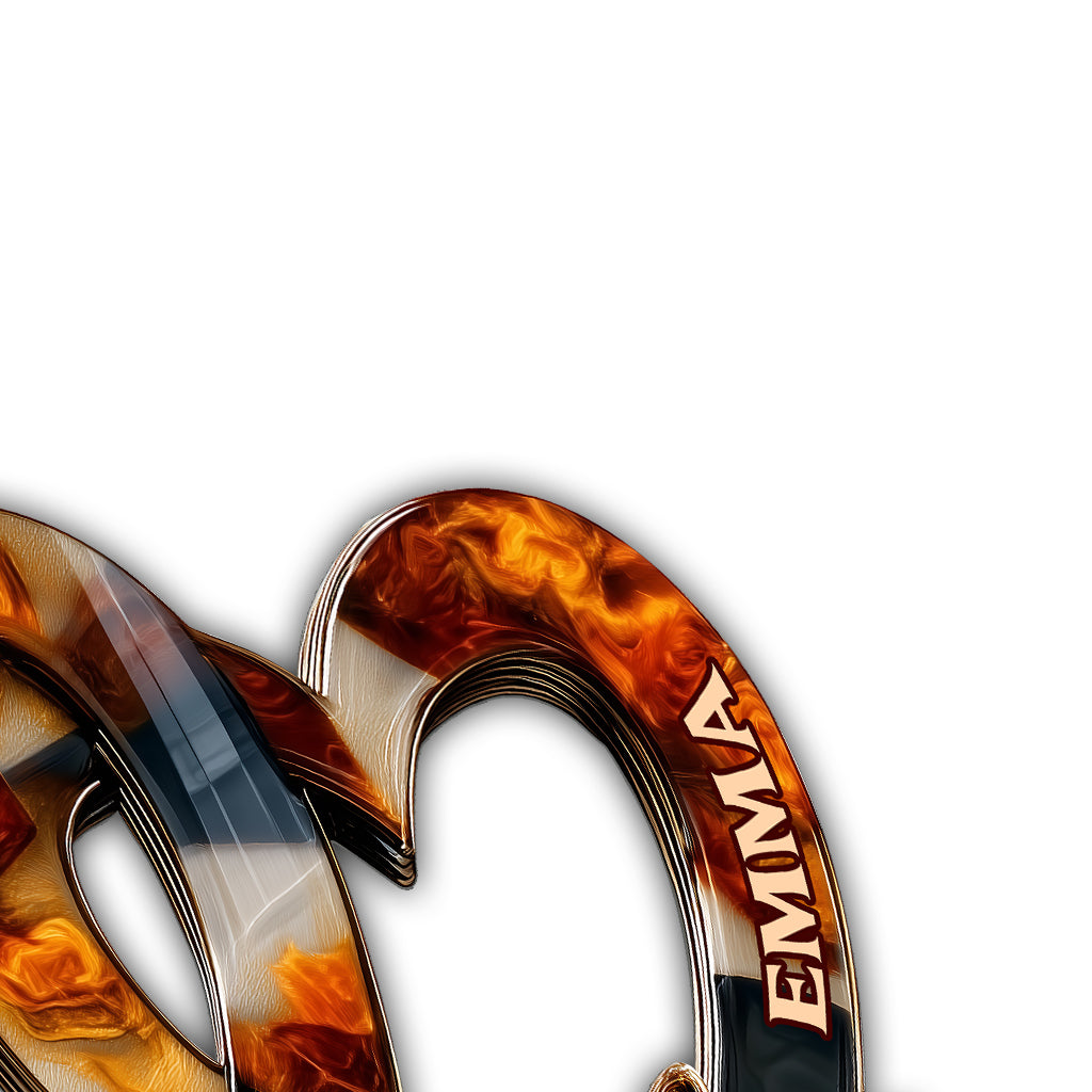 Für immer zusammen - Personalisiertes Metallschild für Paare