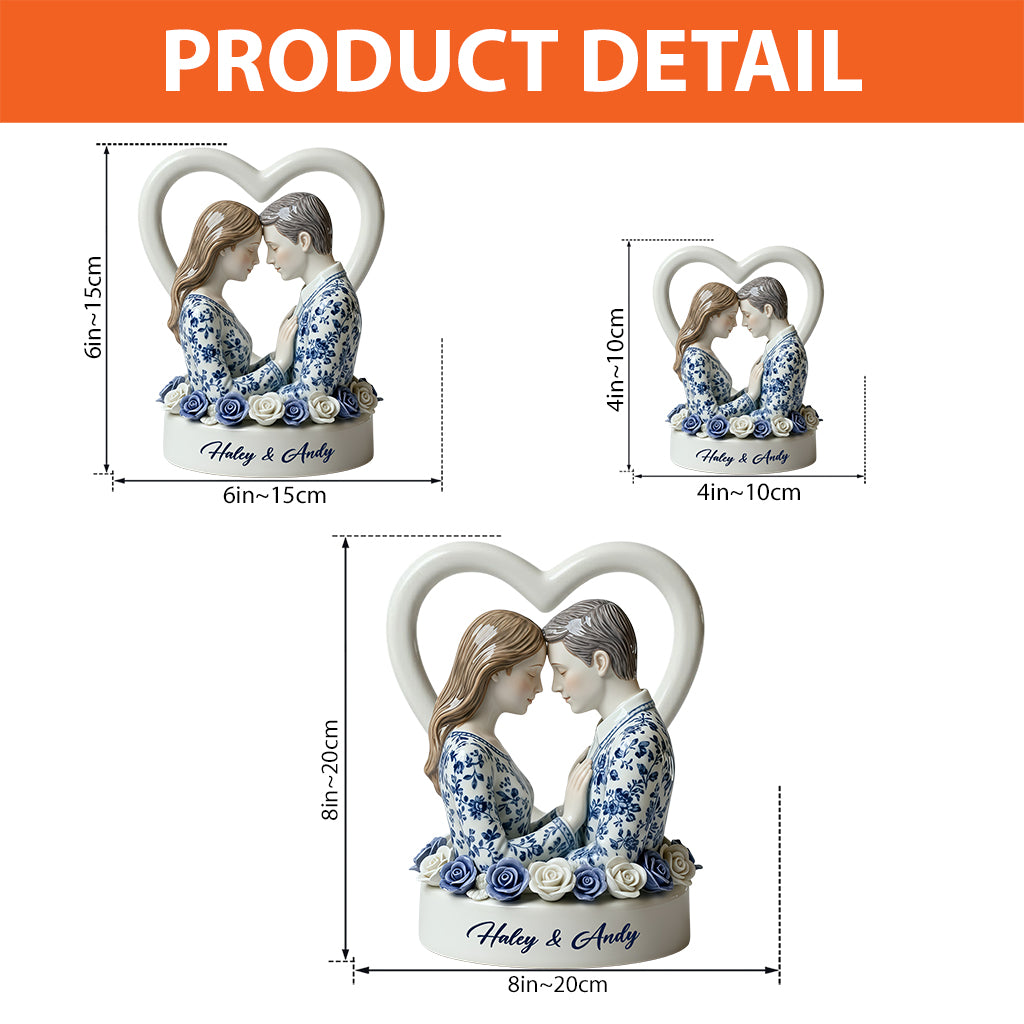 Toile De Jouy Couple You And Me We Got This - Personalized Couple Custom Shaped Acrylic Plaque