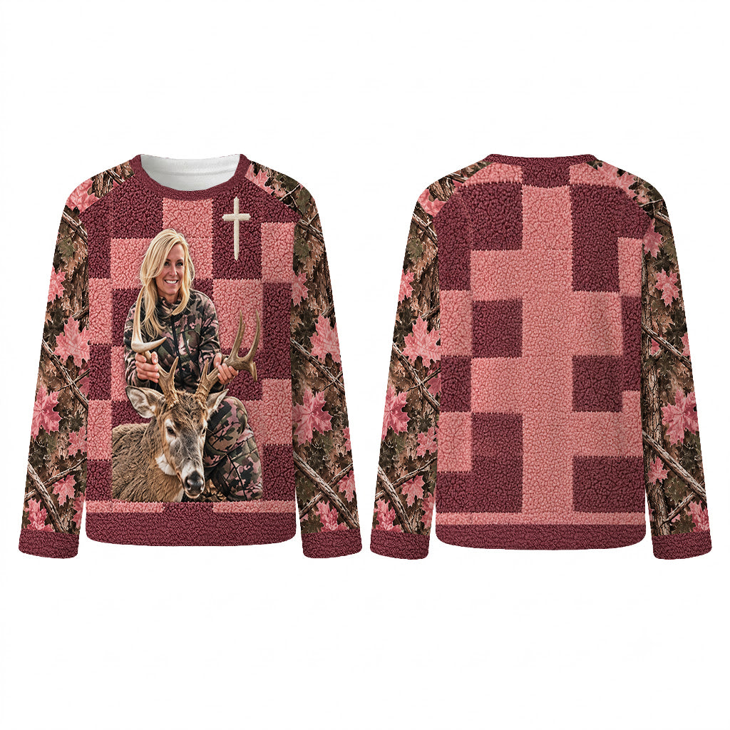 Love Hunting - Personalisiertes Jagd-Fleece-Lounge-Set
