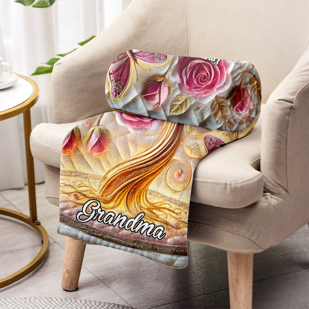 Mein Gartengeschenk für Mama, Oma – personalisierte Mutterdecke