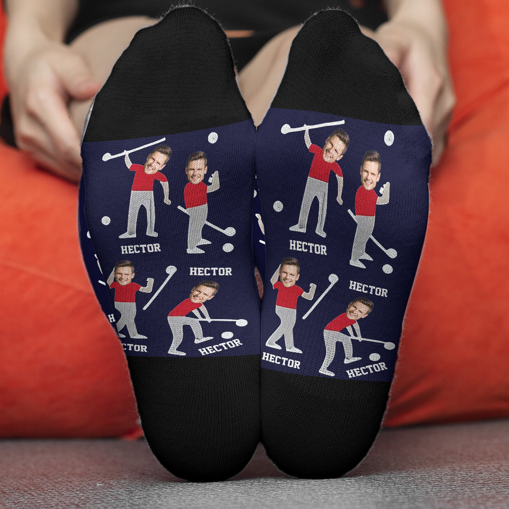I'd Rather Be Golfing - Personalized Golf Socks