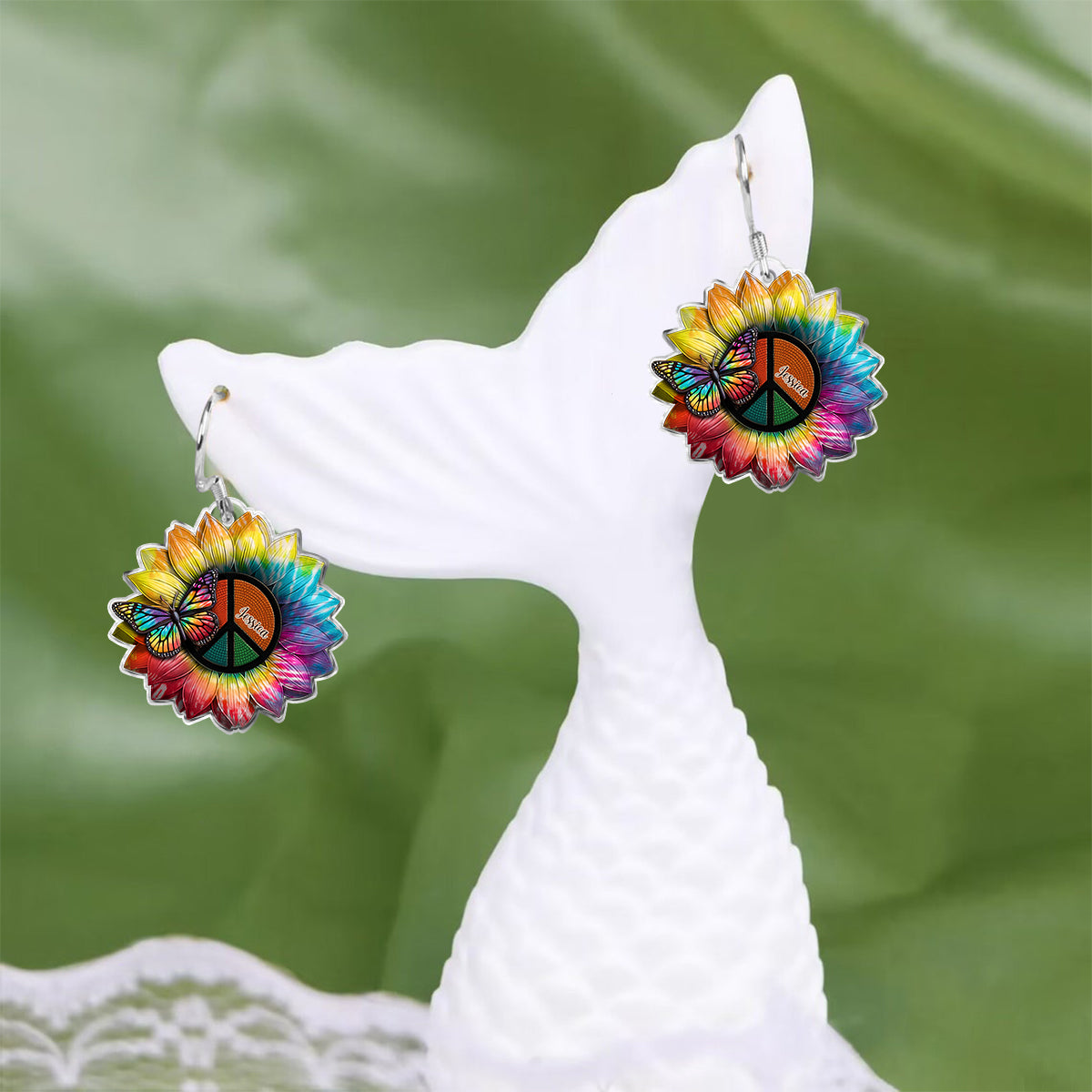 Hippie Soul – Personalisierte Hippie-Ohrringe