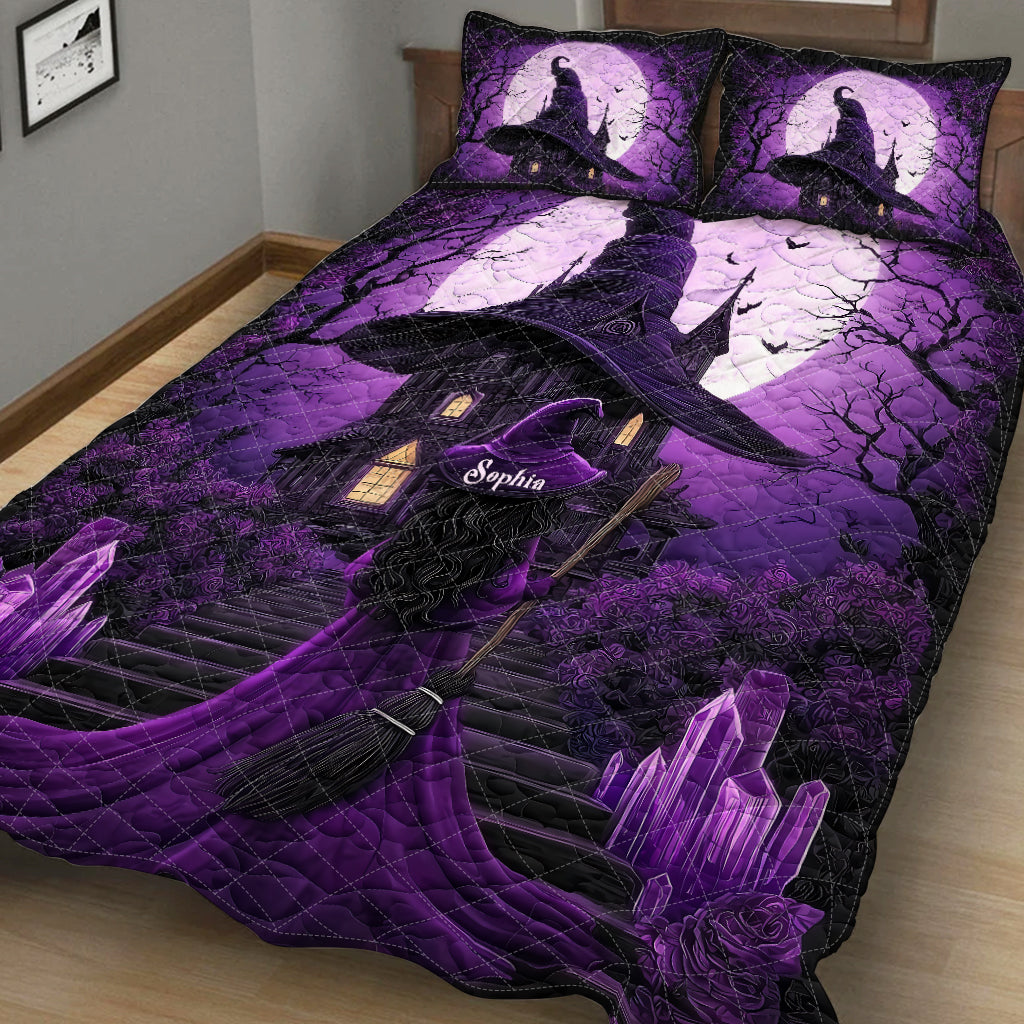 Wunderschöne Hexe – Personalisiertes Hexen-Bettwäscheset