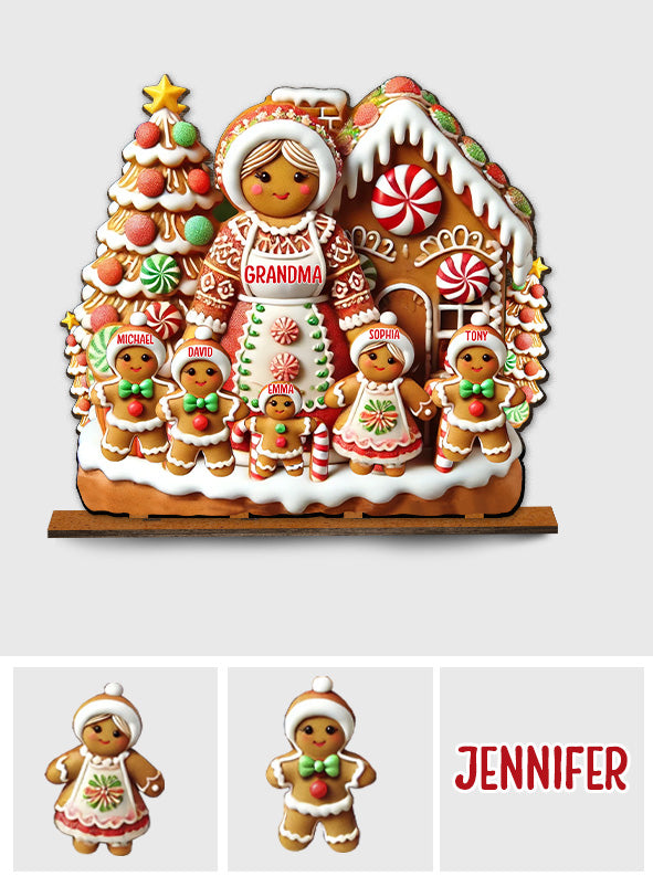 Grandma's Perfect Batch - Personalized Grandma 1 Layered Big Freestanding