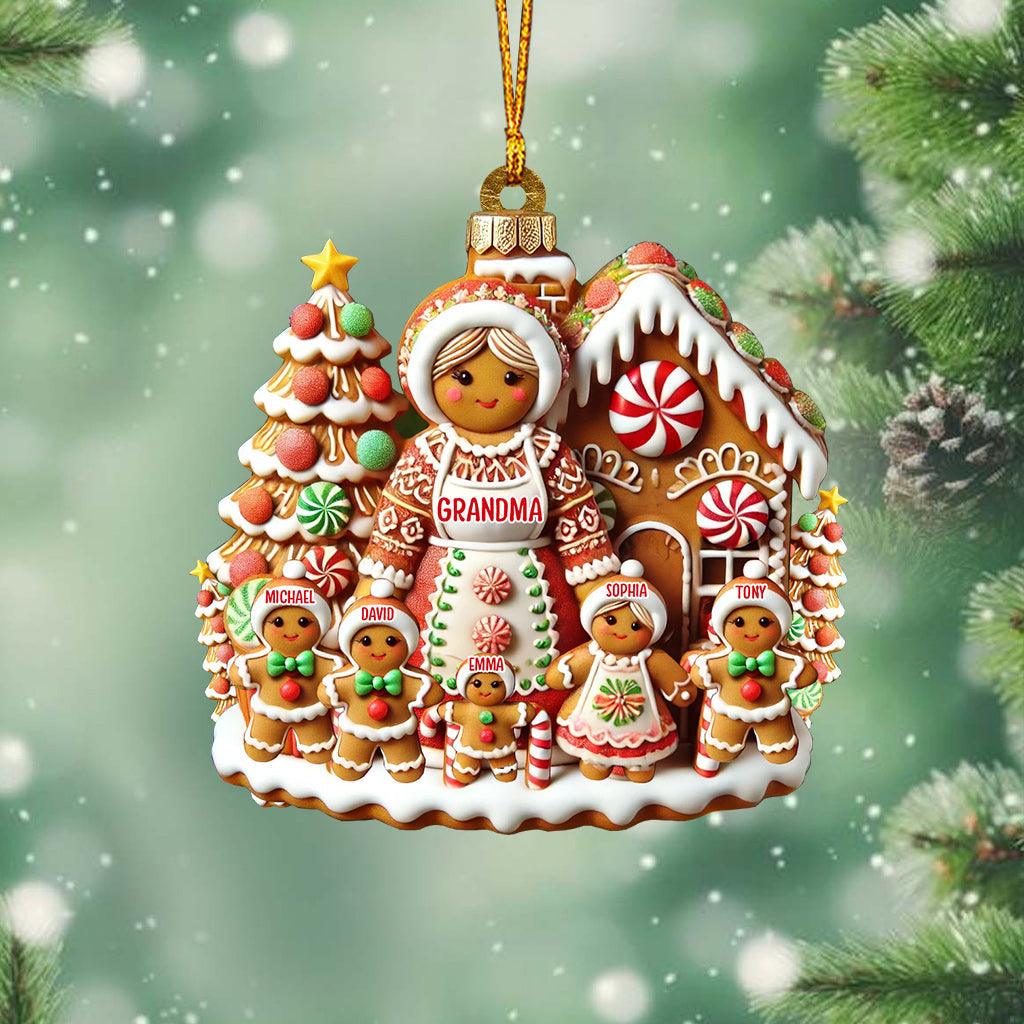 Omas perfektes Set – Personalisierter Oma-Weihnachtsbaumschmuck